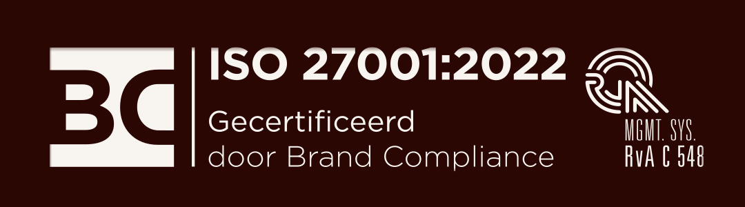 ISO 27001:2022 gecertificeerd